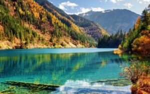 Danau Crystalline Turquoise (Taman Nasional Jiuzhaigou)