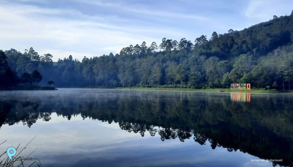 wisata terbaru di bogor Waduk Cisanti